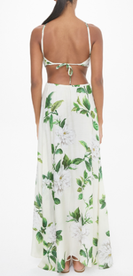 VESTIDO AVORY PEĆNIA OFF-WHITE